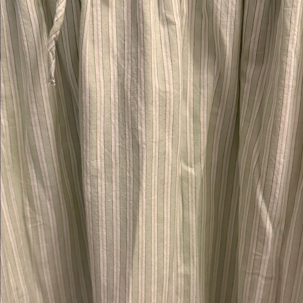 Old Navy Light Green Striped Midi Dress - Picture 3 of 3